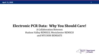 The Importance of Electronic PCR Data