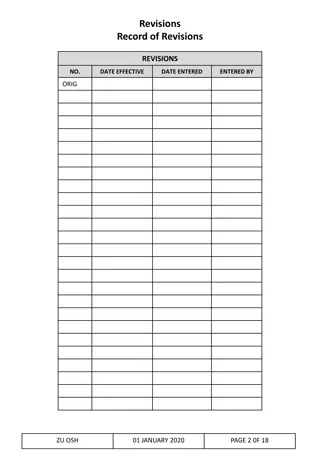 Aircraft Maintenance Procedures and Forms