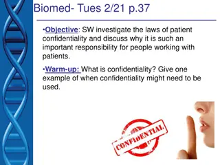 Importance of Patient Confidentiality in Healthcare