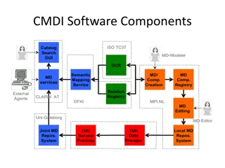 Semantic Mapping Services for MD Components