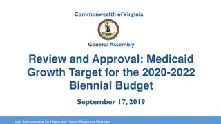 Virginia Medicaid Growth Target Process