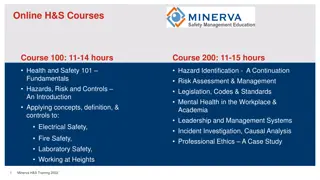 Comprehensive Health and Safety Courses for Professionals