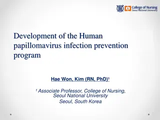 HPV Infection Prevention Program Development by Hae Won Kim