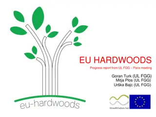 Progress Report from UL FGG Paris Meeting on EU Hardwoods