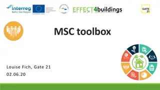MSC Toolbox for Effective Building Management