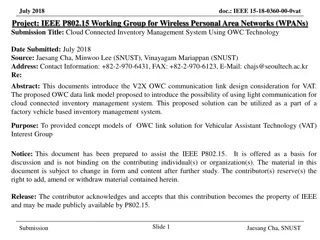 Cloud Connected Inventory Management System Using OWC Technology