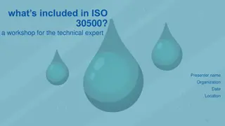 ISO 30500 Workshop: Technical Expert Insight & Requirements