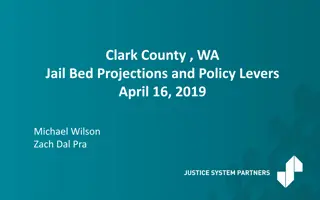 Clark County WA Jail Population Projections and Policy Recommendations