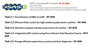 Advanced Low-Level RF Controls and Development Progress