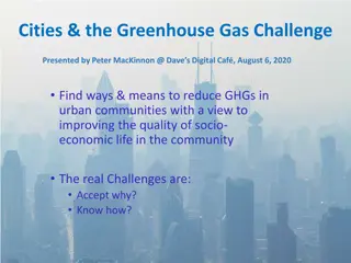 Greenhouse Gas Reduction Strategies for Urban Communities