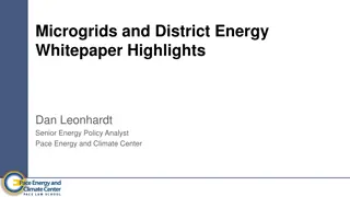 Insights on Microgrids and District Energy: Whitepaper Highlights