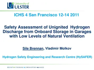 Safety Assessment of Unignited Hydrogen Discharge in Low Ventilation Garages