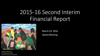 2015-16 Second Interim Financial Report