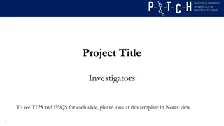 Project Team and Research Assessment Summary