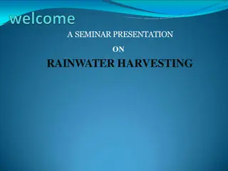 Rainwater Harvesting Techniques and Importance