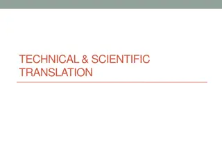 Scientific Translation: Beyond Words, Advancing Global Knowledge
