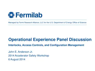 Radiation Safety Interlock System Configuration Management Overview