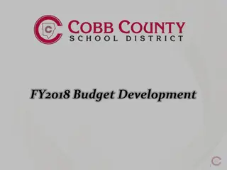 Budget Development and Expenditure Comparison Analysis