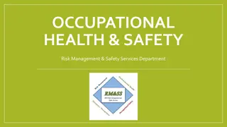Occupational Health and Safety Risk Management Overview