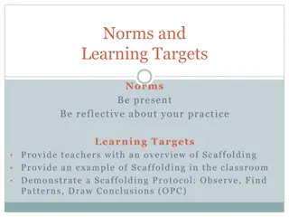 Scaffolding in Education Settings