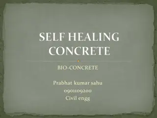 Innovative Self-Healing Concrete Technology for Sustainable Construction