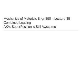 Mechanics of Materials: Combined Loading Analysis & Examples