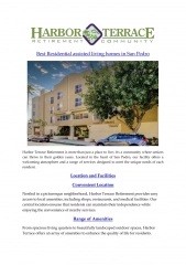 Harbour Terrace Retirement - Best Residential assisted living homes in San Pedro