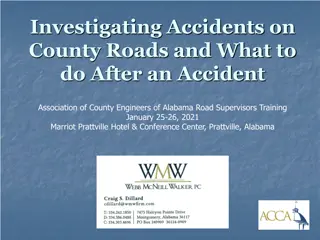 Accident Investigation Tips and Road Safety Measures