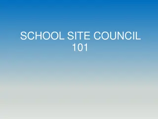 Role and Functions of School Site Councils
