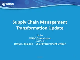 Moving Procurement Transformation to Next Level: Achievements & Strategies