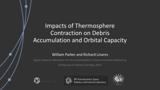 Impacts of Thermosphere   Contraction on Debris   Accumulation and Orbital Capacity