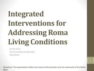 Addressing Challenges Faced by Roma Communities: Integrated Interventions and EU Funding