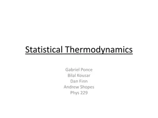 Thermodynamics and Statistical Mechanics Theory