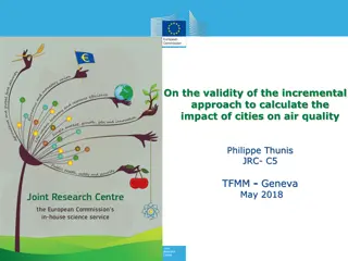 Validity of Incremental Approach in Assessing City Impact on Air Quality