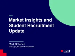 Student Recruitment Updates and Market Insights 2007-2015