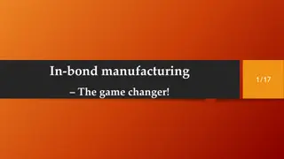 In-bond Manufacturing: The Game Changer for Customs Processing
