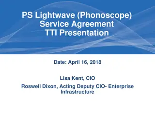 PS.Lightwave.(Phonoscope).Service.Agreement Presentation