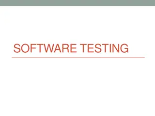 Software Testing