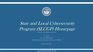 Hawaii Office of Homeland Security Cybersecurity Grant Program Information