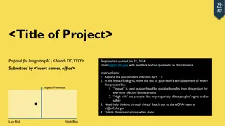 Proposal for AI Integration in Government Services
