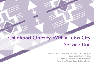 Childhood Obesity Trends in Tuba City: A Health Promotion Perspective