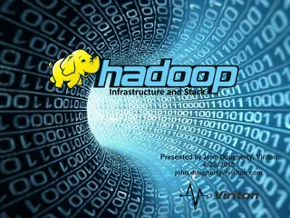 Hadoop, BigTable, and Infrastructure Stack