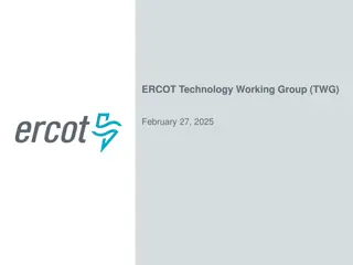 ERCOT Technology Working Group (TWG) Meeting Highlights