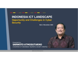 Overview of Indonesia's ICT Landscape Opportunities and Challenges
