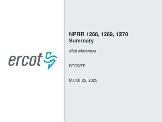 NPRR Summary and Timeline: RTC+BTF Updates March 2025