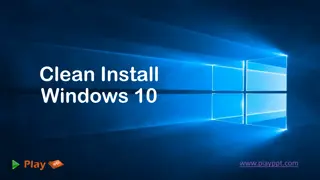 Fresh Install Windows 10: Step-by-Step Guide for Clean Installation