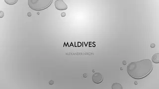 Discovering Maldives: Culture, Economy, and Environment