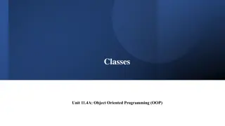Python Classes and Objects