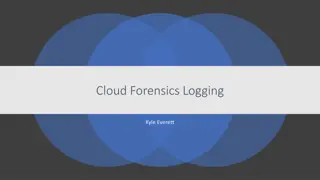 Cloud Forensics and Logging Research Journey