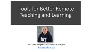 Effective Tools for Remote Teaching and Learning with OneNote Math Feature